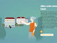 Wohnen und Arbeiten in den Alpen