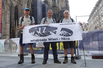 Startschuss für whatsalp in Wien