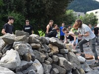 Steine ins Rollen bringen