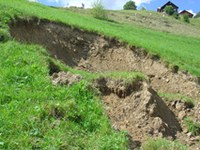 Bodenerosion in den Alpen nimmt zu