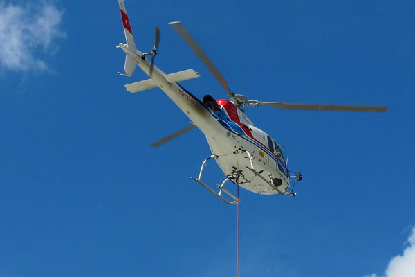 "Flugschnee" für grüne Wiesen