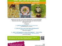 Land Art- & Fotowettbewerb "Mensch, Berg und Natur verbinden"