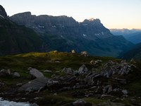 Zu Fuss über die Alpen