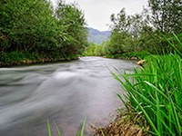 Alpenflüsse sind nicht erneuerbar