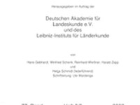 Berichte zur deutschen Landeskunde: Brennpunkt Alpen