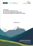 Evaluierung der Landwirtschaftsförderung und der Praxis der Vorarlberger Landwirtschaft unter Berücksichtigung der gesetzlichen Vorgaben