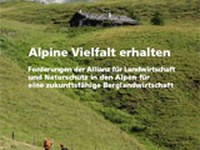 Alpine Vielfalt erhalten