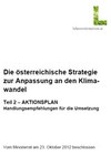 Die österreichische Strategie zur Anpassung an den Klimawandel