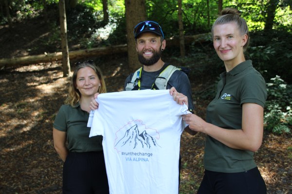 "Run the change" on the Via Alpina