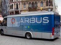 First solar-powered bus now on the road