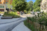 Desealing land in the Alpine region