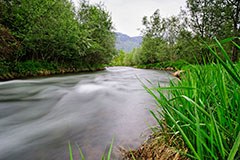 Alpine rivers are not renewable