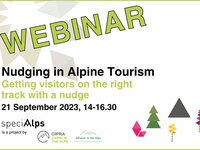 Webinar: Nudging in Alpine tourism