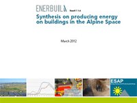 Synthesis on producing energy on buildings in the Alpine Space