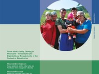 Mountain Research and Development, Vol 34, No 4, on Family Farming in Mountains