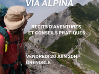 Conférence - Via Alpina - Traversée de l'arc alpin d'est en ouest