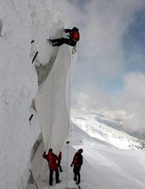 Les glaciers comme supports publicitaires ?