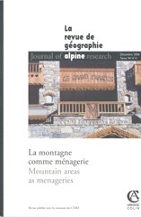 La montagne comme ménagerie