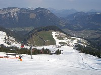 Les Alpes perdent leur neige