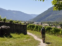 Ombre et lumière dans les Alpes italiennes