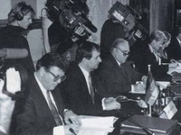 Résolution du réseau de communes Alliance dans les Alpes lors de la 7ème Conférence alpine