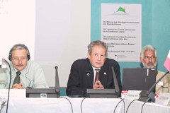 Présidence allemande de la Conférence alpine : programme de travail en 2003 et 2004