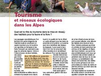 Tourisme et réseaux écologiques dans les Alpes