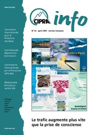 Cipra-Info 56 : Le trafic augmente plus vite que la prise de consciense