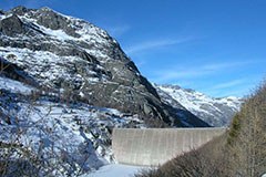 Valgrisenche/I: in demolizione la diga mai utilizzata completamente per un errore di progettazione