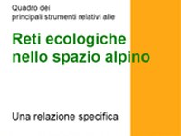 Quadro dei principali strumenti relativi alle reti ecologiche nello spazio alpino