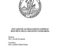 Situazione globale delle imprese boschive della regione Lombardia