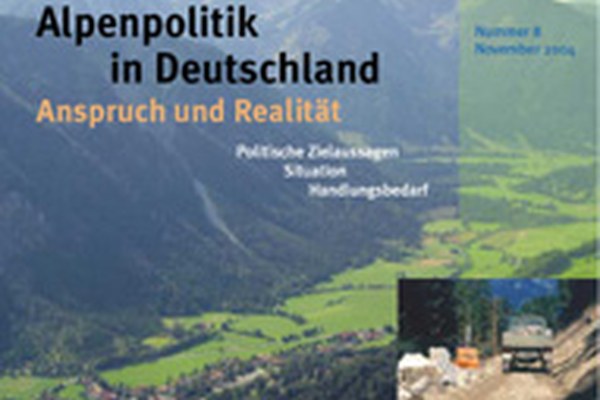 Nemška alpska politika podrejena ekonomskim pritiskom