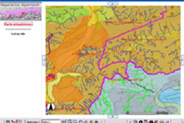 Informacijski sistemi za vodne vire in varstvo pred naravnimi nesrečami v Alpah v izgradnji