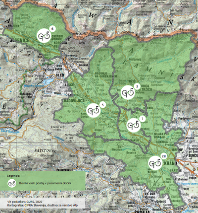 Hitro s kolesom po Gorenjski
