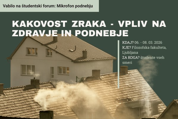 Mikrofon podnebju je nazaj – pridruži se razpravi o zraku, zdravju in podnebni prihodnosti