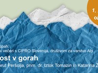 [Napoved] Živeti v Alpah: Varnost v gorah - pogovorni večer z gostoma Borutom Peršoljo in Iztokom Tomazinom