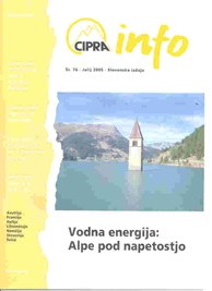 Cipra-Info 76: Vodna energija: Alpe pod napetostjo